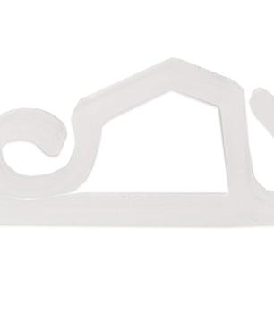 BigDean 24er Set Dachrinnenhaken - Befestigung für Lichterketten & Weihnachtsbeleuchtung 2