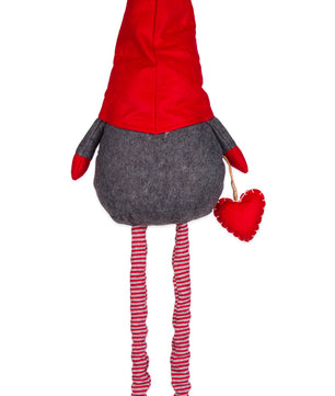 XXL Wichtel aus Filz mit Teleskop-Beinen 90-120 cm groß, 1,2 kg schwer - Deko-Figur für Weihnachten 5