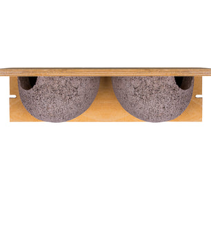 Schwalbennistkasten Doppelnest Schwalbennest Mehlschwalbennest Nistkasten Nisthilfe Schwalben Holzbe 3