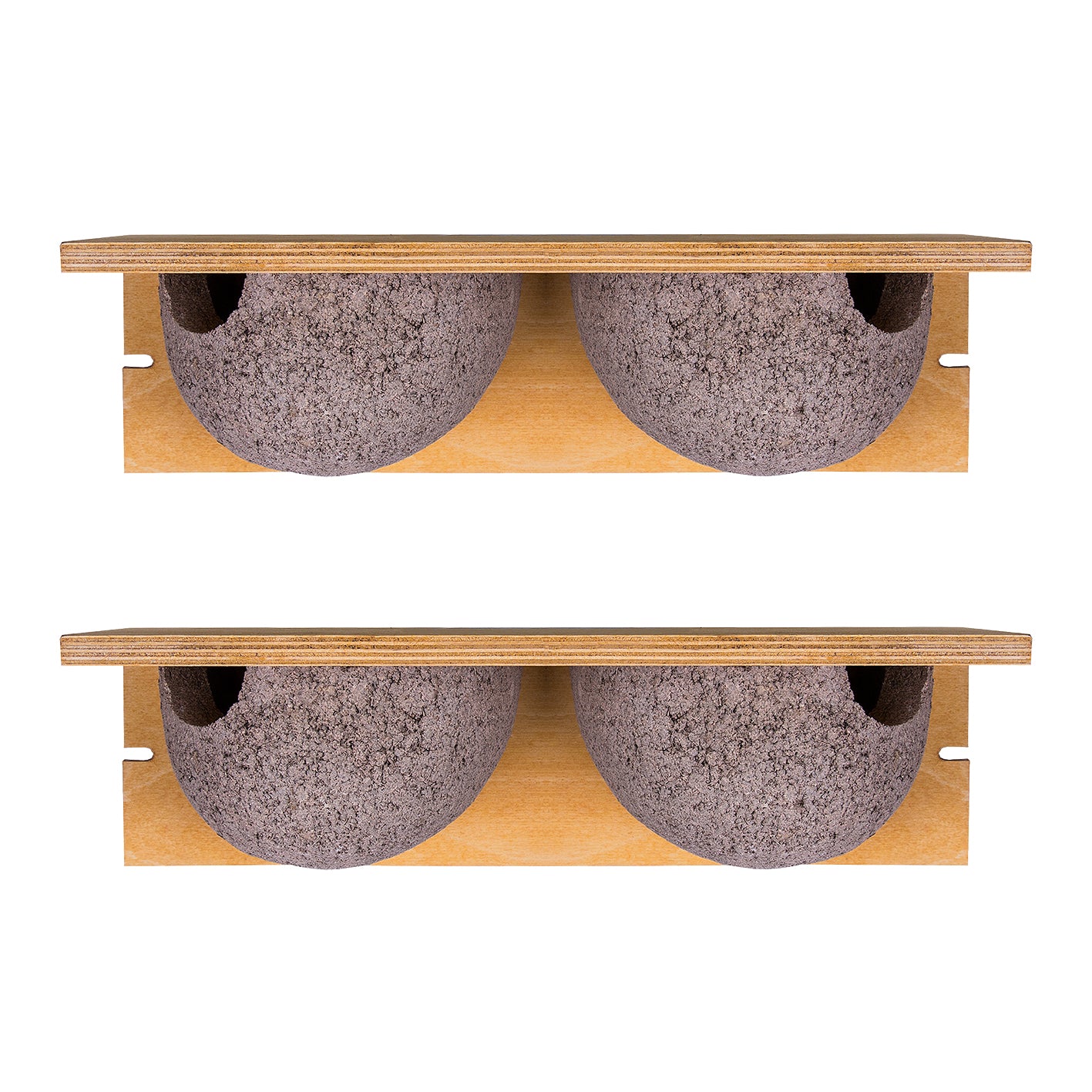 2x Schwalbennistkasten Doppelnest Schwalbennest Mehlschwalbennest Nistkasten Nisthilfe Schwalben Hol 3