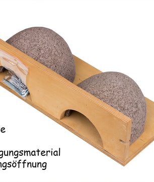 2x Schwalbennistkasten Doppelnest Schwalbennest Mehlschwalbennest Nistkasten Nisthilfe Schwalben Hol 6