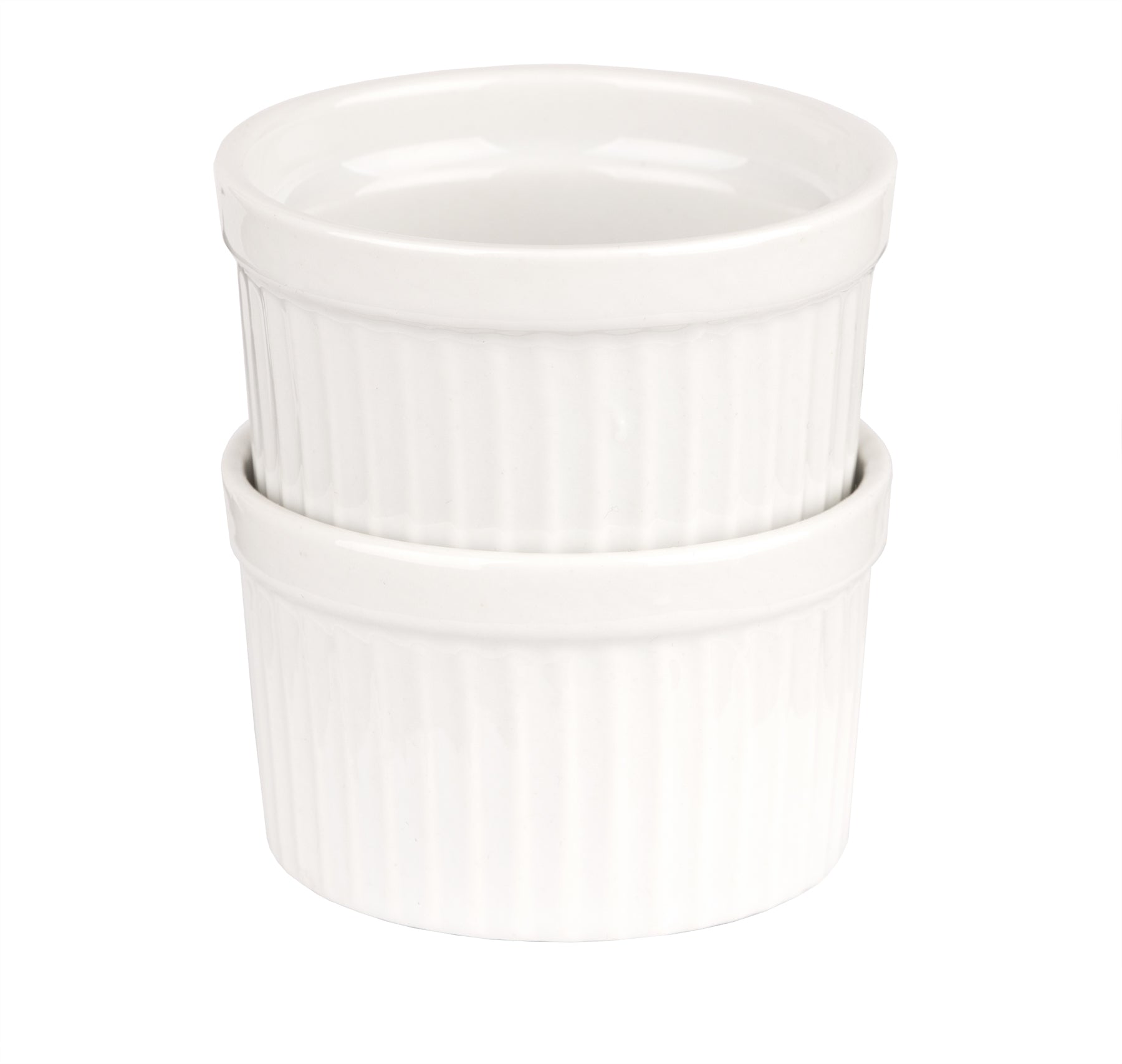 12x Ragout Fin-Schalen 9 cm 200 ml - Weiß - Feuerfest - Aus Keramik - Für Crème Brûlée, Würzfleisch 3