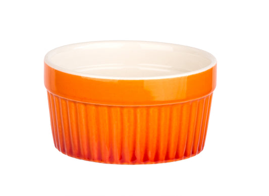 12x Ragout Fin-Schalen 9 cm 200 ml - Orange - Feuerfest - Aus Keramik - Für Crème Brûlée - Schälchen 2