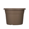 3x Blumentopf Ø 15 cm Farbe Taupe Kunststoff Pflanztopf Containertopf Übertopf Pflanzkübel rund 2