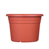 3x Blumentopf Ø 30 cm Farbe Terrakotta Kunststoff Pflanztopf Containertopf Übertopf Pflanzkübel rund 2