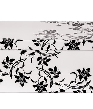Aufbewahrungsbox mit Deckel Pappe 3er Set Blumenmuster Barock 4