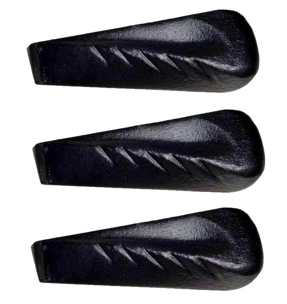  3x Holz Drehspaltkeil 2,25 kg schwarz