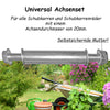 2x Universal Achse für Schubkarrenrad - Schubkarrenachse Montage Set 2