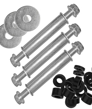 3x Universal Achse für Schubkarrenrad - Schubkarrenachse Montage Set