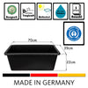 3x Mörtelkasten 45 Liter Eckig Miniteich Baueimer - 70 x 39 x 22 cm 6