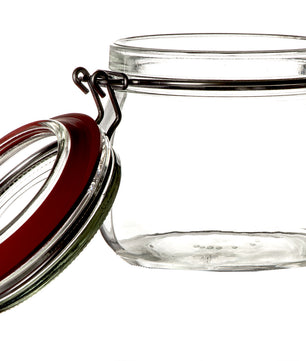 12er Set Drahtbügelgläser 600ml - Einmachgläser mit Bügelverschluss, Einweckgläser 3