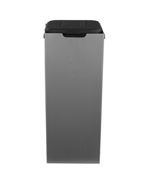 Müllsackhalter SichtFix 2.0 Schwarz mit Sichtschutz - 80L - Müllsackständer für Gelben Sack 2