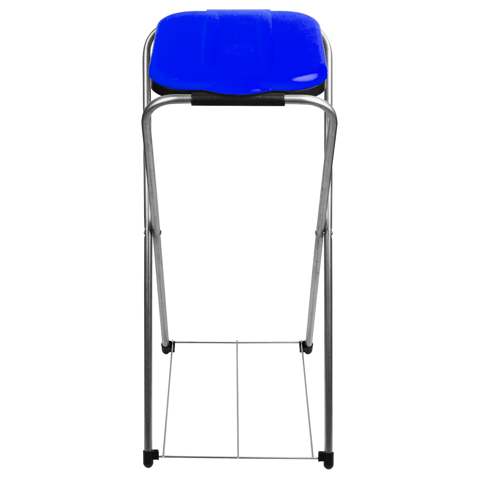 BigDean Müllsackständer EasyFix BLAU 120L - Müllbeutelhalter mit Gitterboden - Müllsackhalter Metall Mülltütenhalter Gelber Sack Ständer image 3