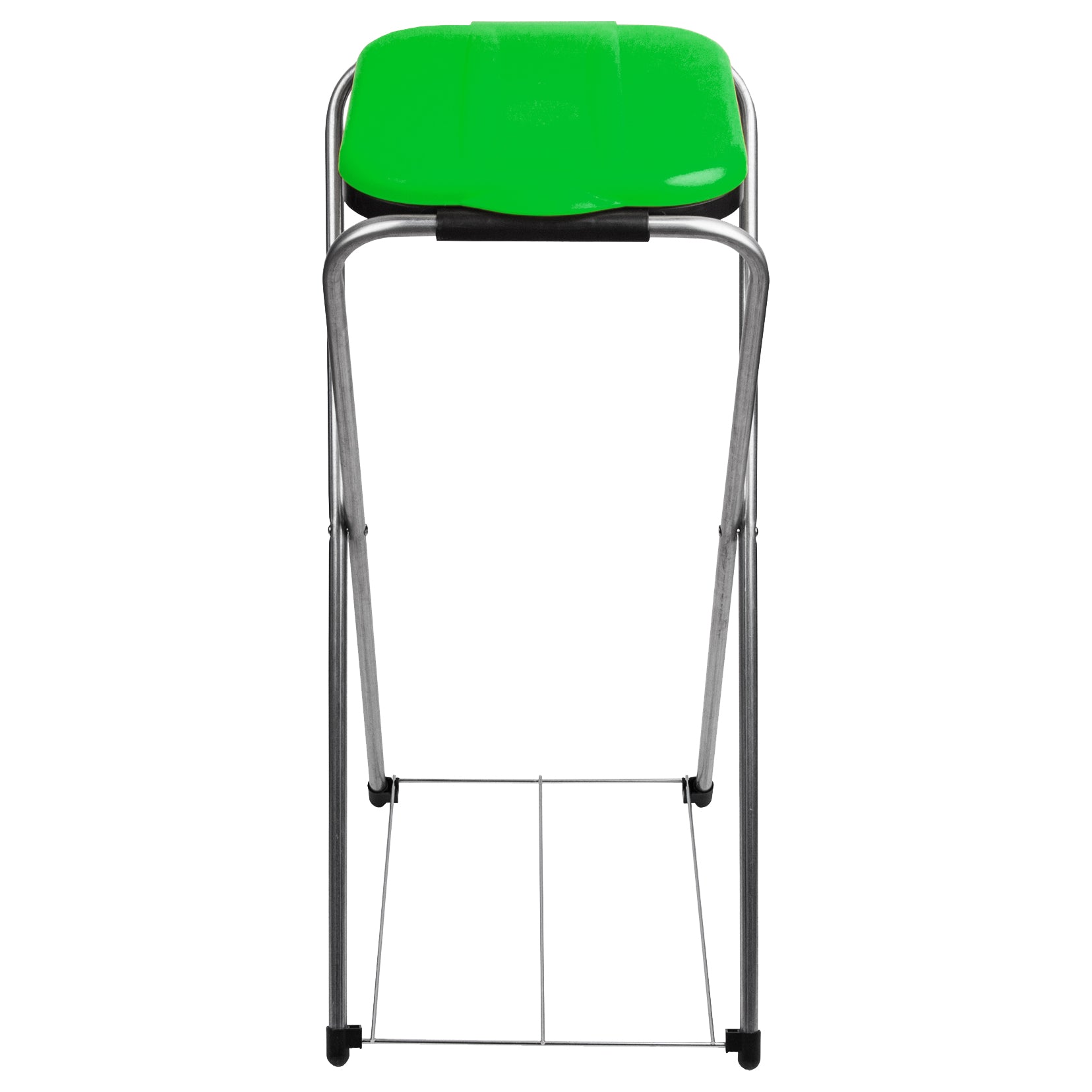 BigDean Müllsackständer EasyFix GRÜN 120L - Müllbeutelhalter mit Gitterboden - Müllsackhalter Metall Mülltütenhalter Gelber Sack Ständer image 3