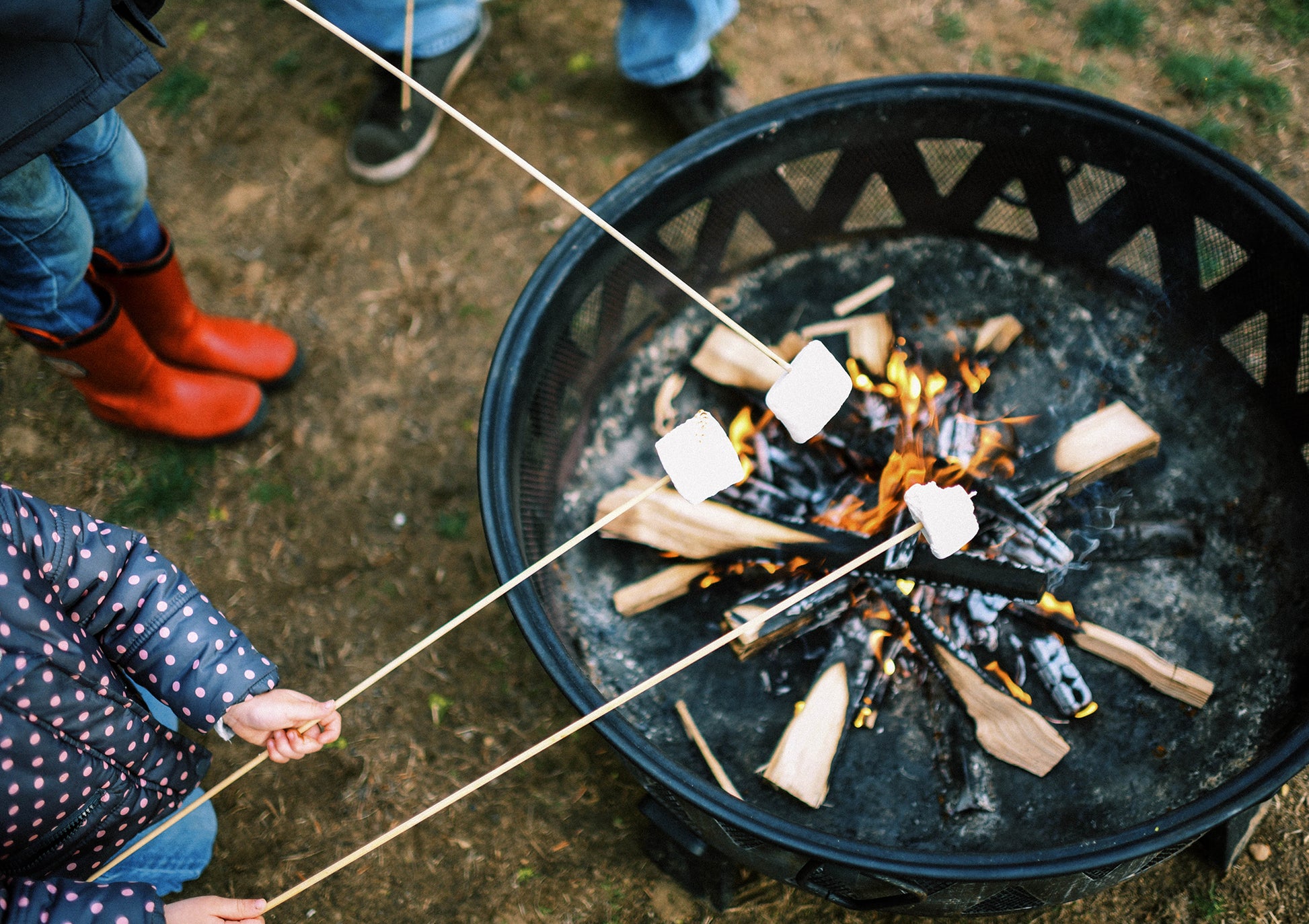 100 Lagerfeuerspieße 90 cm aus Bambus - Spieße Holzspieße XXL Stöcke Grillspieße 2