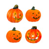 2er Set Halloween-Kürbis Windlicht groß - HxD: ca. 13x14 cm  - Zierkürbis als Herbstdeko - Keramik 6