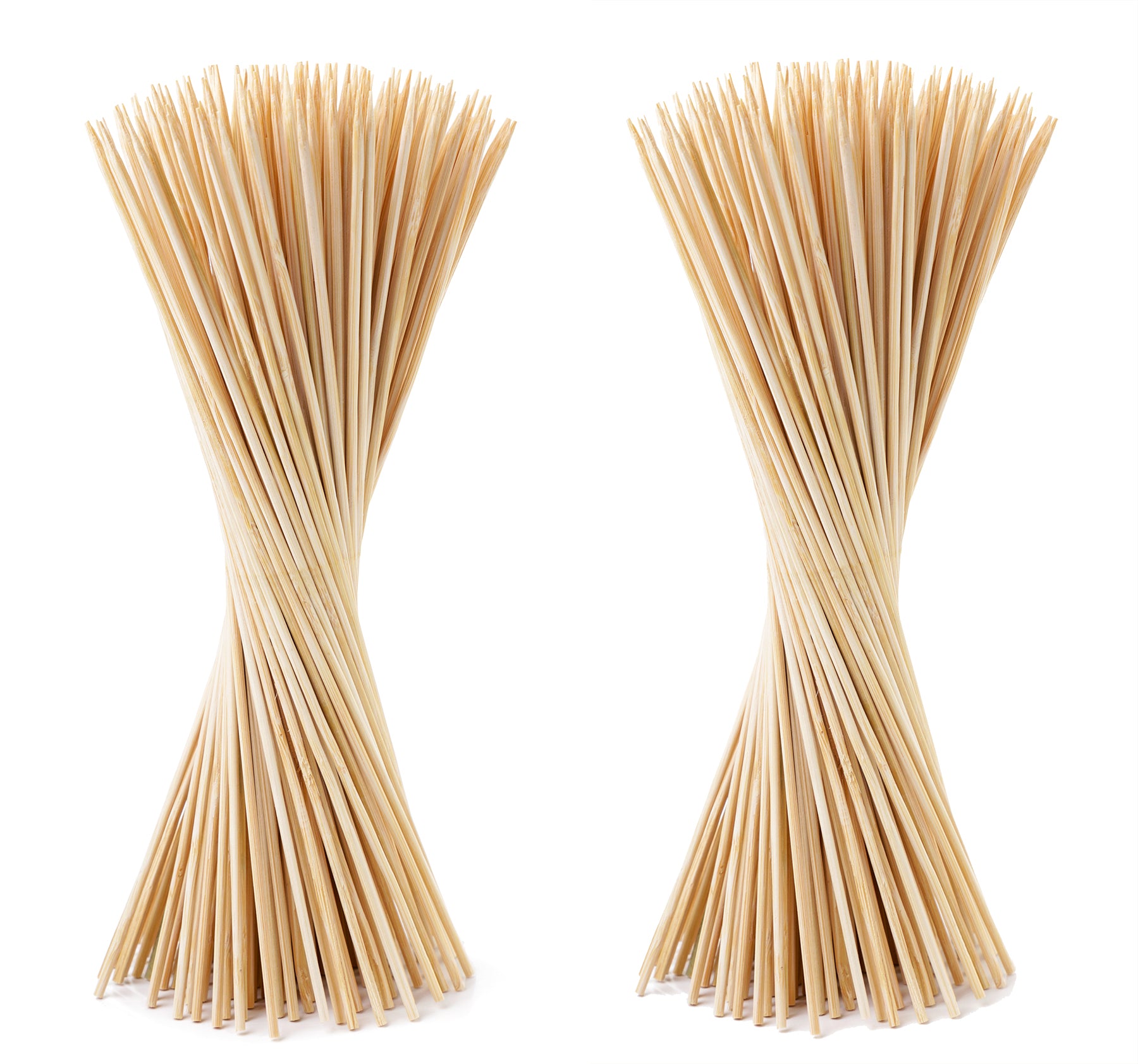 200x Pflanzstäbe aus Bambus - Rankhilfe Tomatenstangen Holz Rankstäbe Bambusstäbe 90 cm