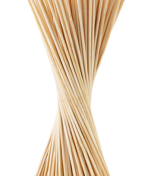 100x Pflanzstäbe aus Bambus - Rankhilfe Tomatenstangen Holz Rankstäbe Bambusstäbe 90 cm