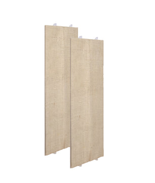 2er Set Kratzbrett Ecke Katzenbrett Kratzmöbel Wand 80cm