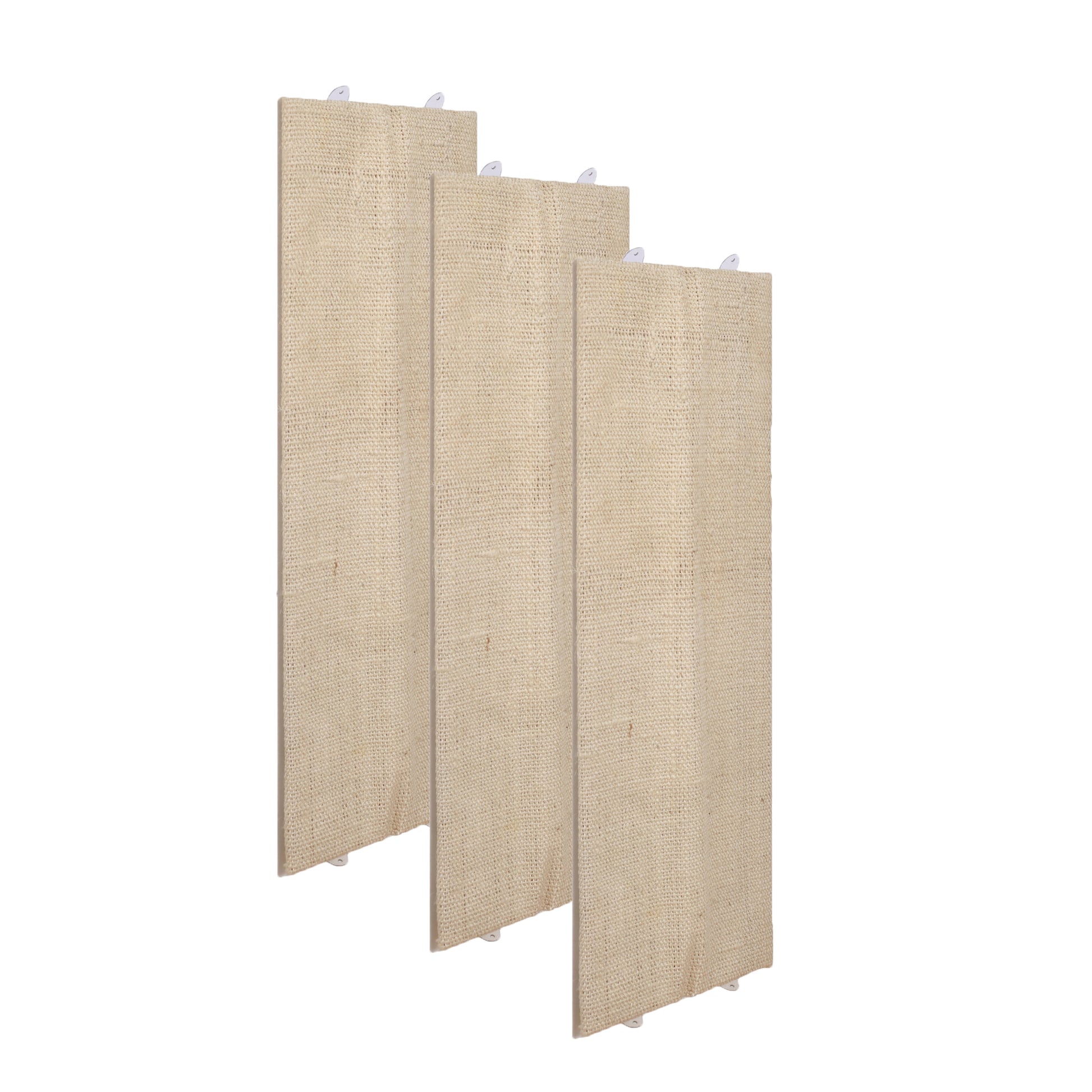 3er Set Kratzbrett Ecke Katzenbrett Kratzmöbel Wand 80cm
