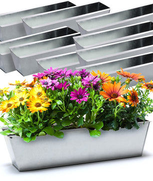 Paletten Blumenkasten 10x Kräuterbeet verzinkt