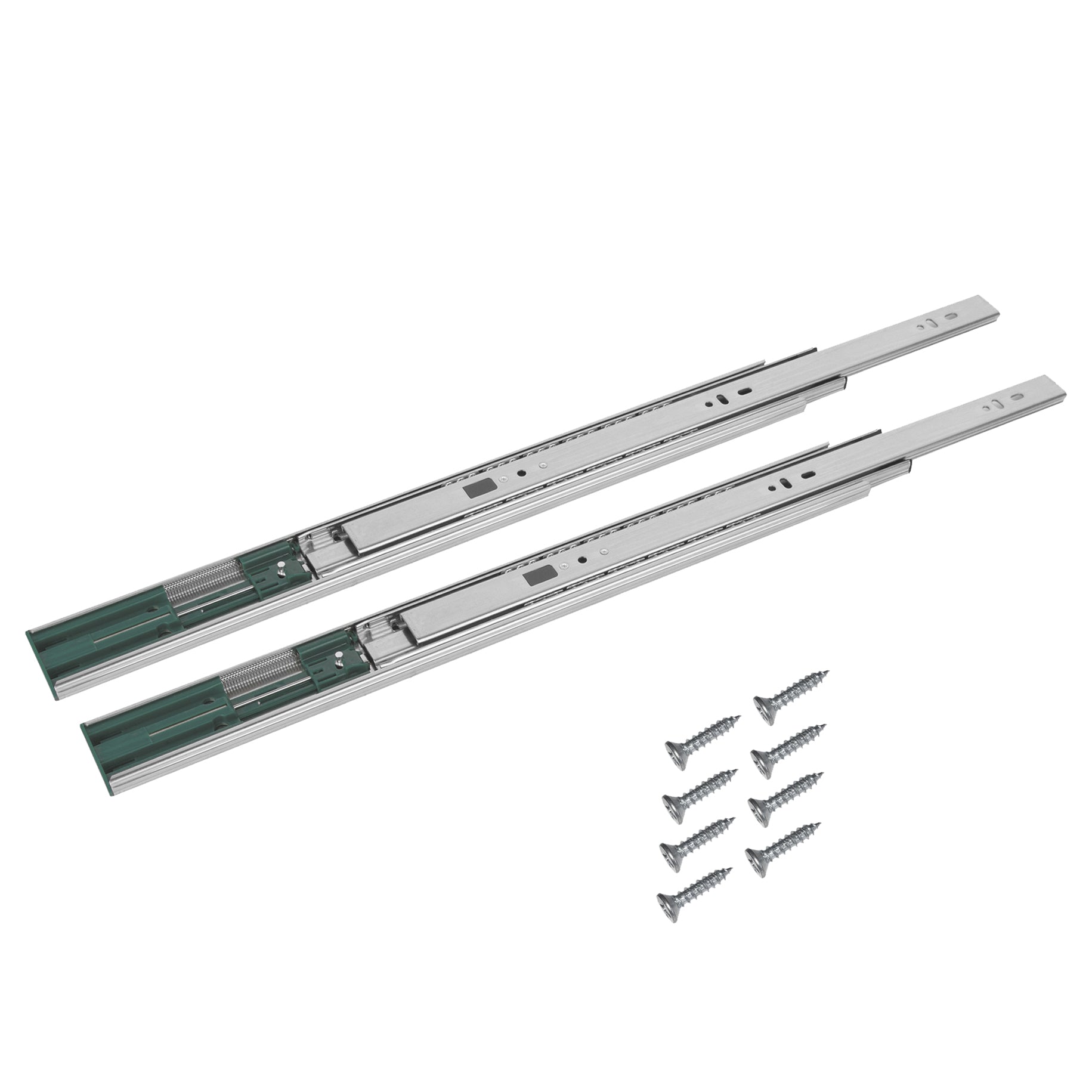 1 Paar (2 Stk.) Schubladenschienen Vollauszüge - 45 x 450mm - mit Softclose 