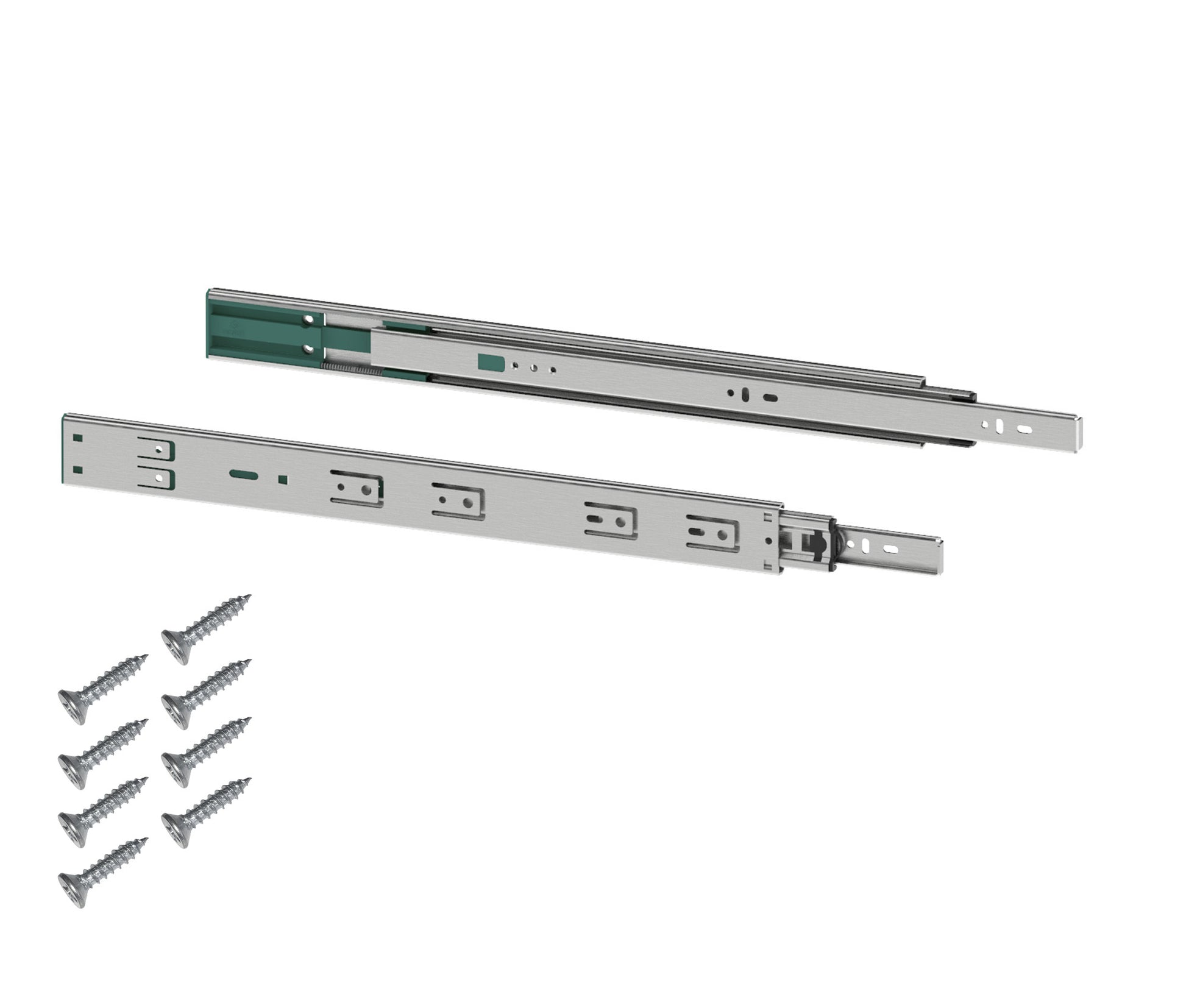 10 Paar (20 Stk.) Schubladenschienen Vollauszüge - 45 x 450mm - mit Softclose  6