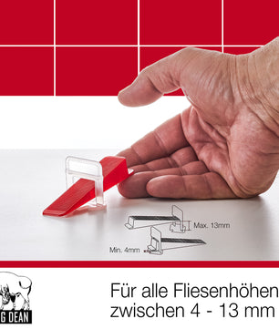 ecomposer-größe-1.5mm,ecomposer-stil-500laschen&200keile&zange