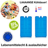 4er Set Kühlakkus je 200ml - 12h lange Kühlung - perfekt für Kühltasche & Kühlbox 4