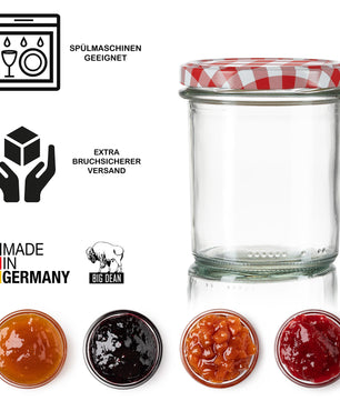 12x Einmachgläser 350 ml - Marmeladengläser TO 82 - Made in Germany - Einweckgläser inkl. Deckel 4