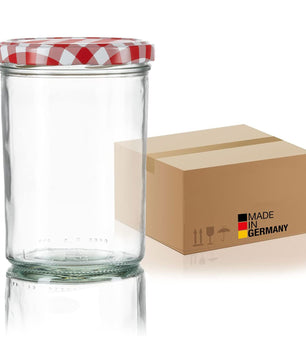 60x Einmachgläser 435 ml - Marmeladengläser TO 82 - Made in Germany - Einweckgläser inkl. Deckel