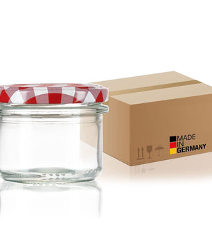 36x Einmachgläser 230 ml - Marmeladengläser TO 82 - Made in Germany - Einweckgläser inkl. Deckel