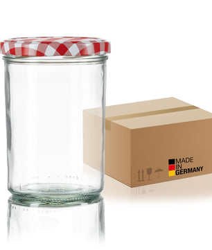 48x Sturzgläser 435ml - Einmachgläser Einweckgläser Schraubgläser - Made in Germany