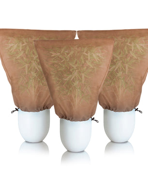 B  BigDean 3er Set XL WinteOTS-B  BigDean 3er Set XL Winterschutz Kübelpflanzensack 80 x 100 cm BRAUN Wintervlies Schutzhaube Vlieshaube für Pflanzen Pflanzenschutzsack extra starkrschutz Kübelpflanzensack 80 x 100 cm BRAUN Wintervlies Schutzhaube Vlieshaube für Pflanzen Pflanzenschutzsack extra stark