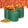 BigDean Laubsammler Gartenabfallsack 500L – 150g/m² selbststehend 4 Griffe robust wasserdicht  4