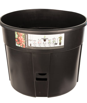 Tomatentopf mit Rankhilfe & Wasserspeicher - Tomaten Pflanzkübel 28L - Tomatenkübel 2