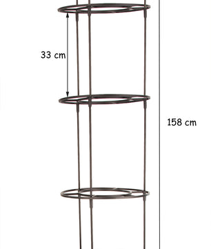 Tomatentopf mit Rankhilfe & Wasserspeicher - Tomaten Pflanzkübel 28L - Tomatenkübel 4