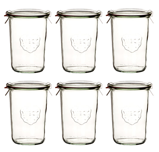 Sturzglas 850ml mit Deckel RR 100 - Einkochglas Weckglas Einmachglas