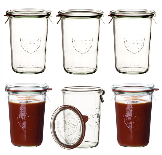 Sturzglas 850ml mit Deckel RR 100 - Einkochglas Weckglas Einmachglas 2