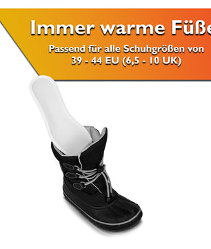 BigDean 24 Paar beheizbare Einlegesohlen dünn und flexibel in Einheitsgröße - Wärmesohlen für Schuhe 2