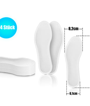 BigDean 24 Paar beheizbare Einlegesohlen dünn und flexibel in Einheitsgröße - Wärmesohlen für Schuhe 6