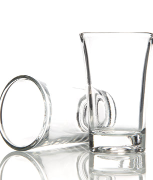 48er Set Schnapsgläser 4cl - Shotgläser aus Glas - Shot Gläser für Wodka, Ouzo, Sambuca, Tequila 6