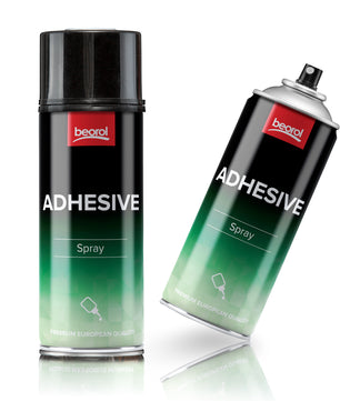 2x Sprühkleber Industriekleber - 400 ml Sprühdose transparent extra stark Kraftsprühkleber