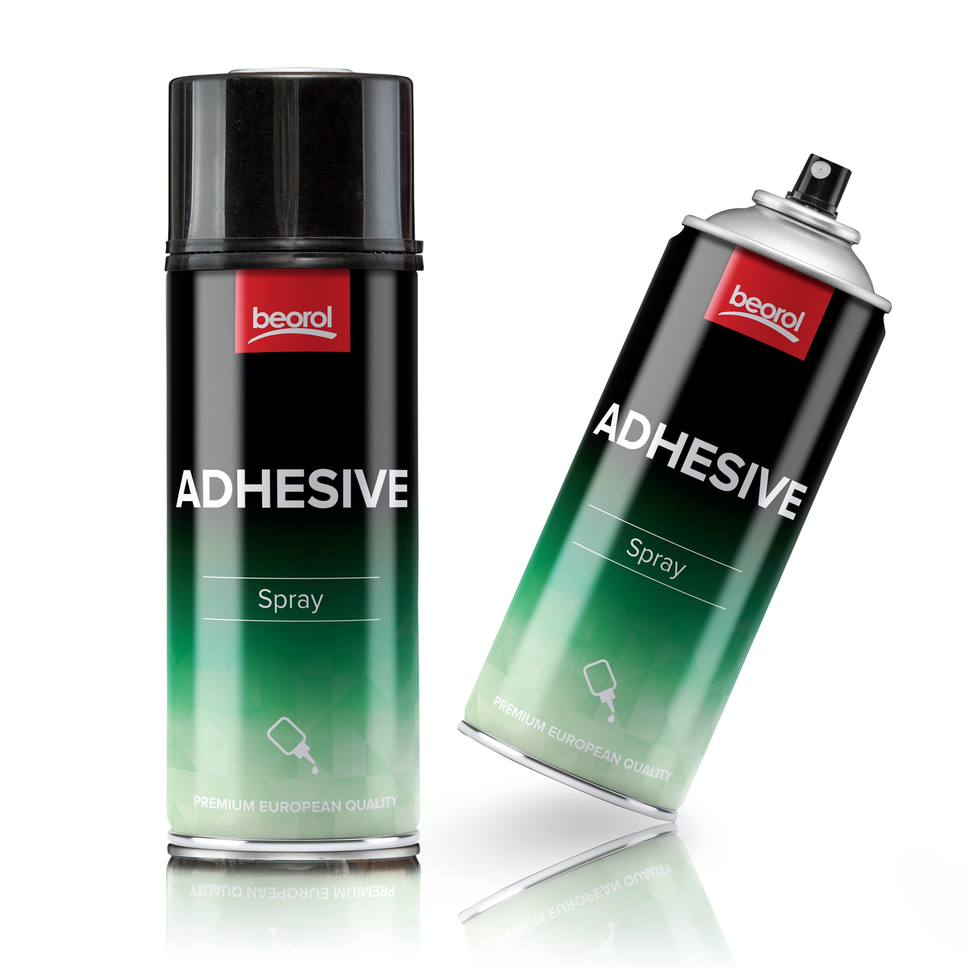2x Sprühkleber Industriekleber - 400 ml Sprühdose transparent extra stark Kraftsprühkleber