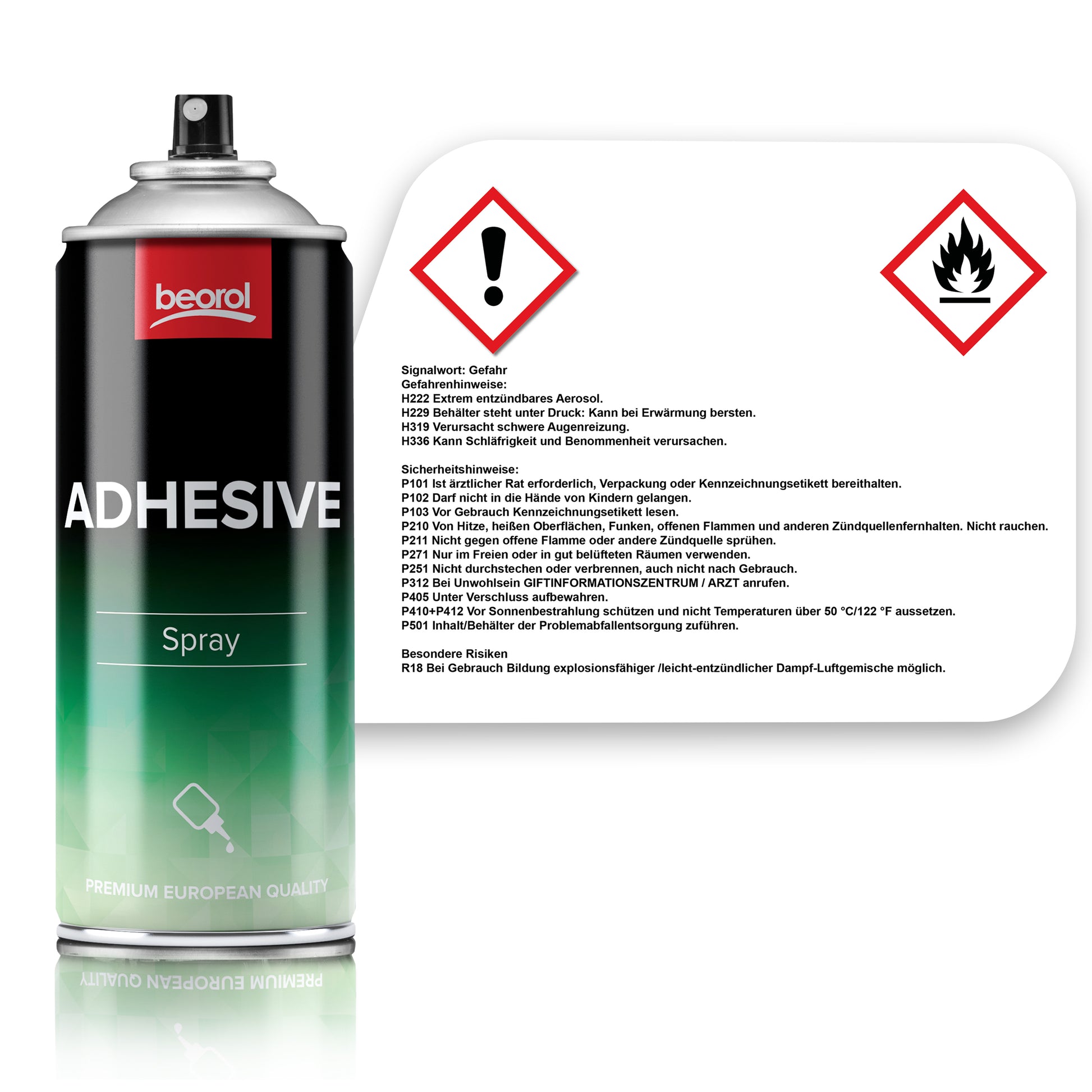 2x Sprühkleber Industriekleber - 400 ml Sprühdose transparent extra stark Kraftsprühkleber 2