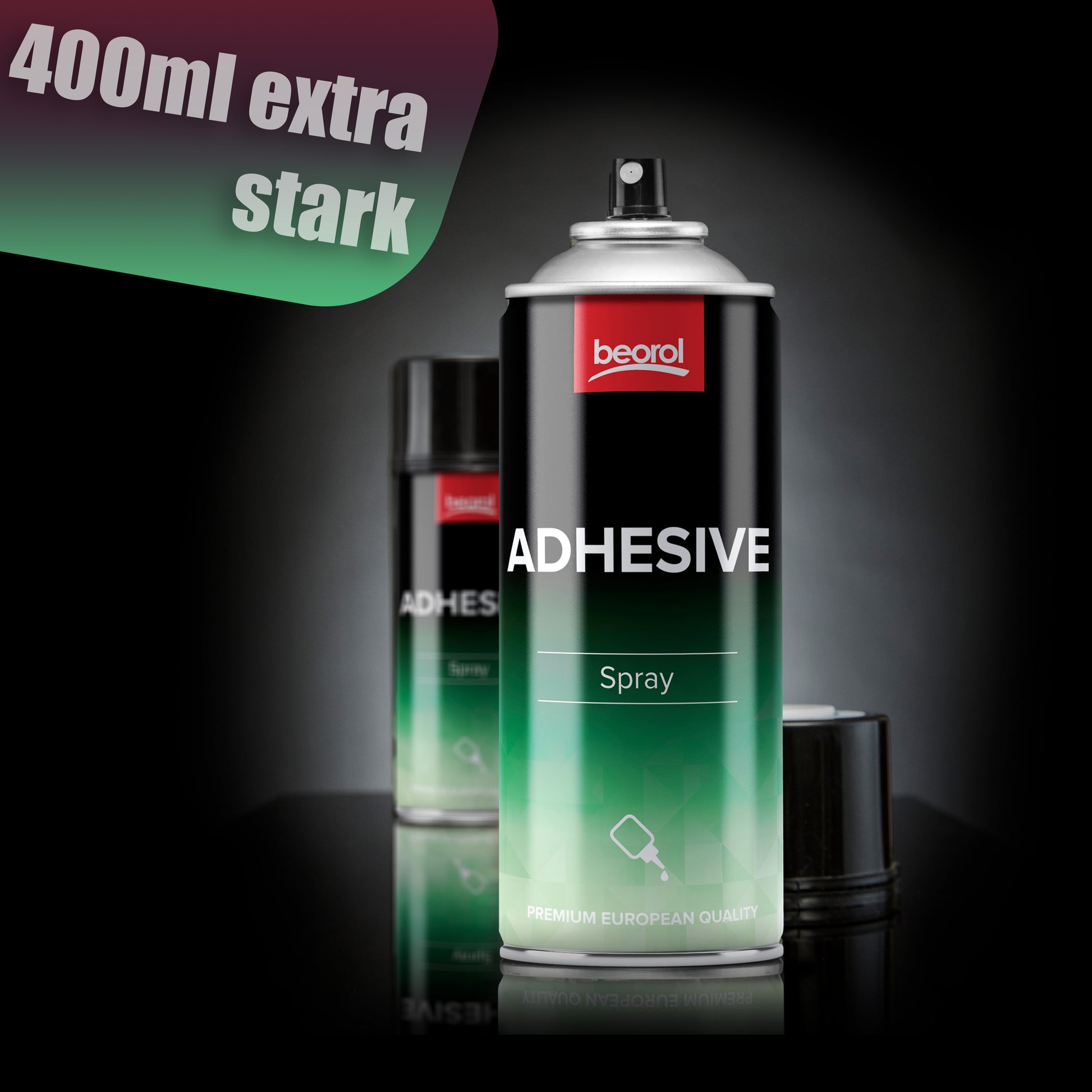 Sprühkleber Industriekleber - 400 ml Sprühdose transparent extra stark – Kraftsprühkleber 2