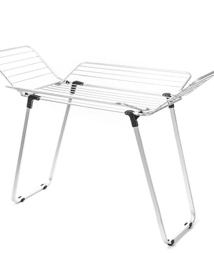 Flügelwäscheständer 30m Trockenlänge mit extra dicken Leinen - extra großer Wäscheständer 5