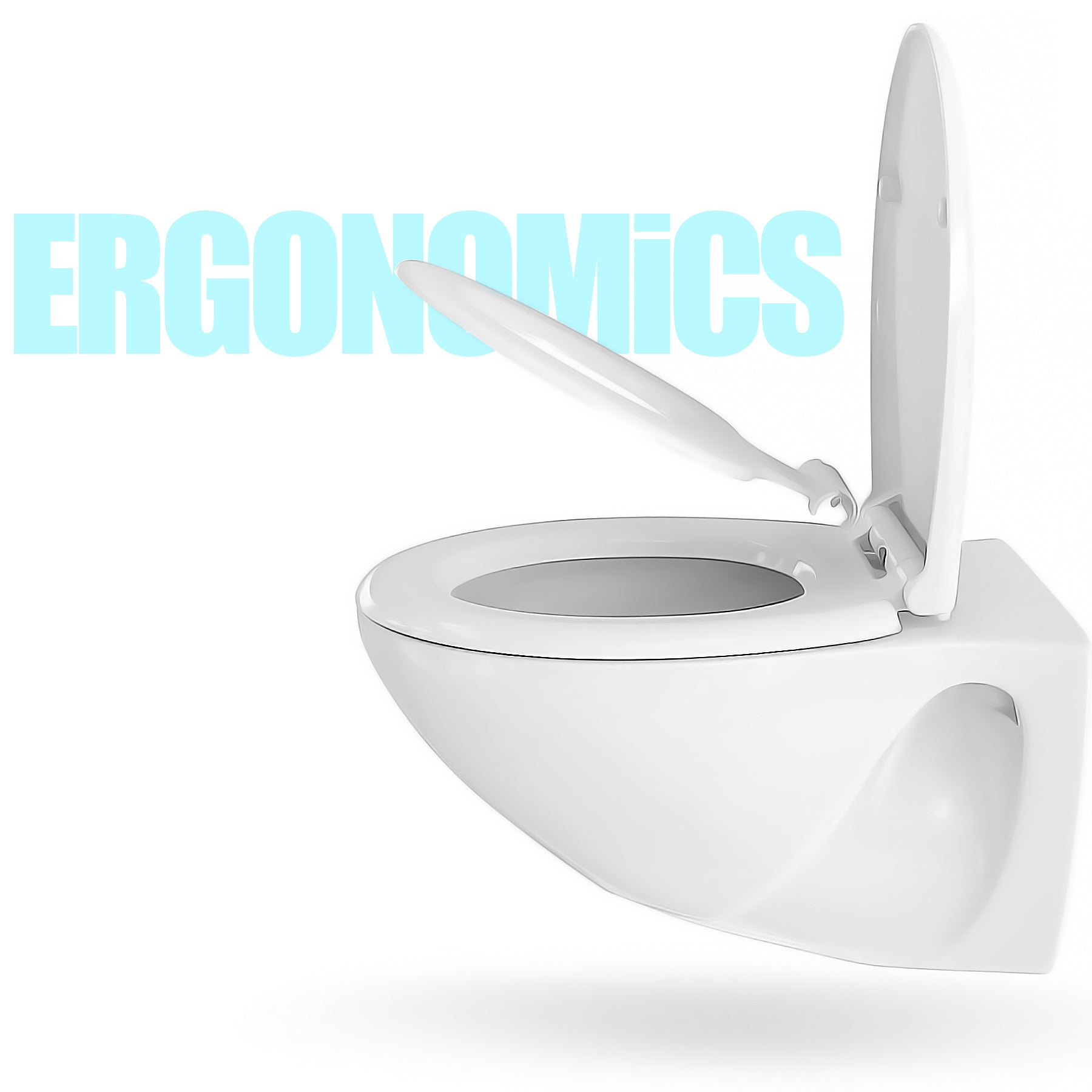 Family WC Sitz mit Absenkautomatik + Kinder Toilettensitz oval weiß Quick Release Funktion 6