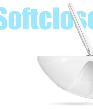 WC Sitz mit Absenkautomatik oval Duroplast weiß bis 150kg belastbar Quick Release Funktion 6