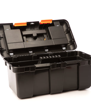 Werkzeugkoffer leer - aus schlagfestem Kunststoff - 51x25x23cm auch als Angelbox geeignet 3